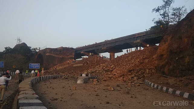 MSRDC demolishes Amrutanjan bridge on Mumbai-Pune Expressway