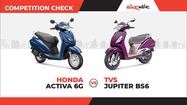 Honda Activa 6G vs TVS Jupiter BS6: Competition Check