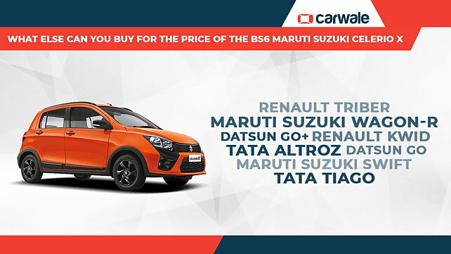 What else can you buy for the price of the BS6 Maruti Suzuki Celerio X?