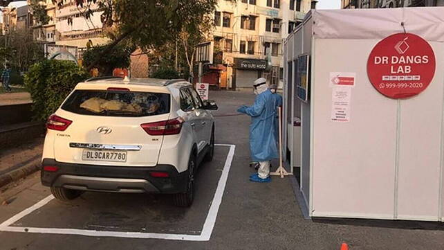 Coronavirus pandemic: India's first drive-thru COVID-19 test facility opens in Delhi