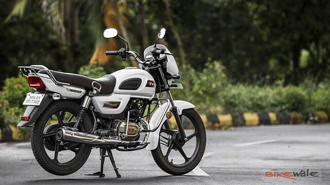 TVS Radeon Rear Right Three-Quarter