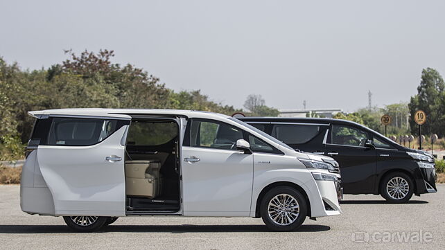 Toyota Vellfire driven - Now in pictures