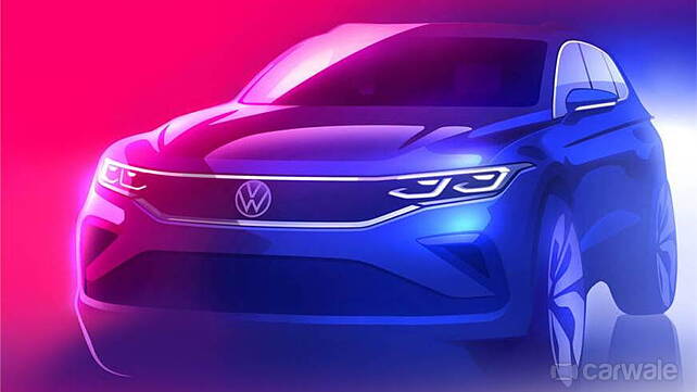 Volkswagen Tiguan facelift teaser image shows new fascia