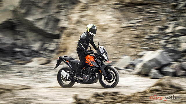 KTM 390 Adventure Action