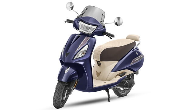 TVS Jupiter Left Side View