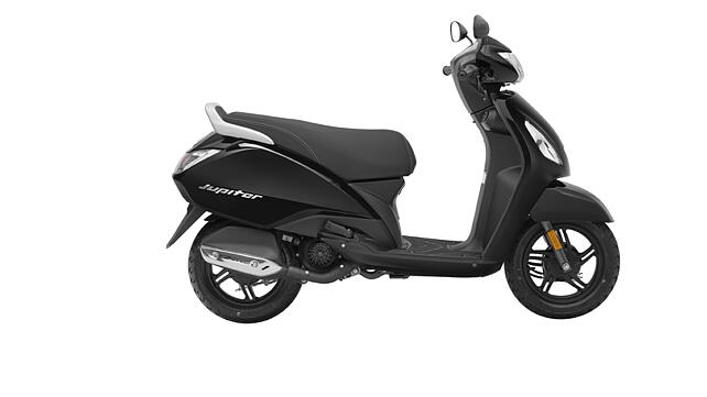 TVS Jupiter Left Side View