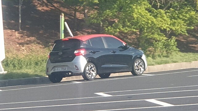 Hyundai i10 N Line spotted sans camouflage