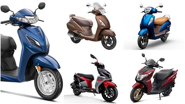 Top 5 highest selling scooters of FY2019-20
