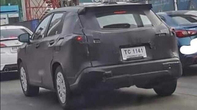 Toyota Corolla Cross SUV spied for the first time