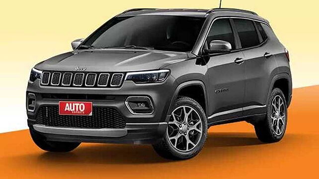 Jeep Compass facelift engine details leaked