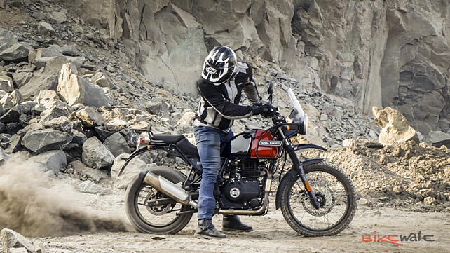 Royal Enfield Himalayan Action