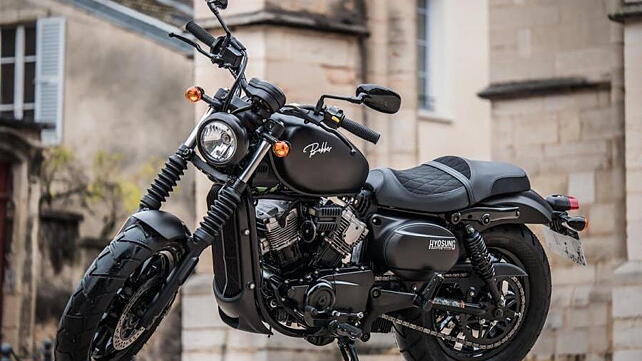 Hyosung GV 300 S Bobber unveiled; will be launched in Europe