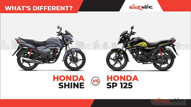 Honda Shine vs Honda SP 125: What’s Different?