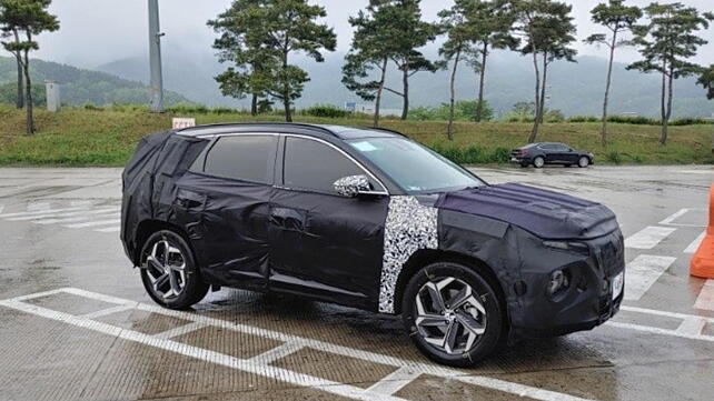 New-gen Hyundai Tucson spotted in production guise