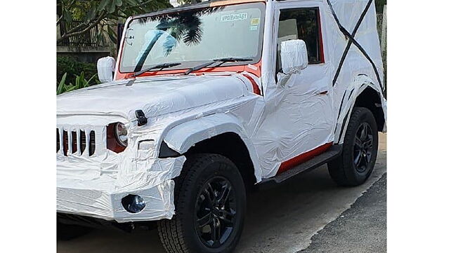New-gen Mahindra Thar spotted in production ready form