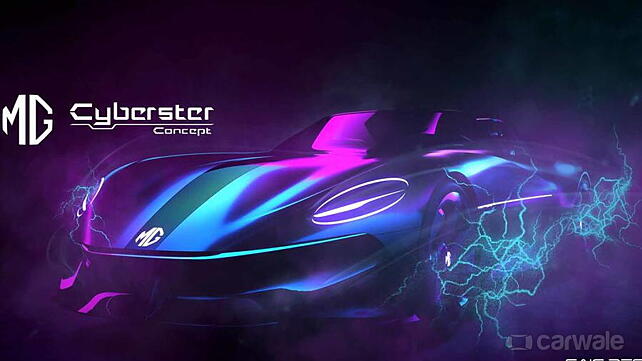 MG Cyberster concept roadster previewed