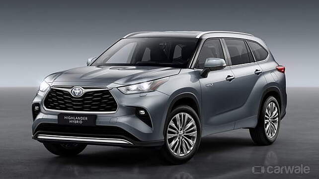 New Toyota Highlander seven-seat SUV launching in UK in 2021