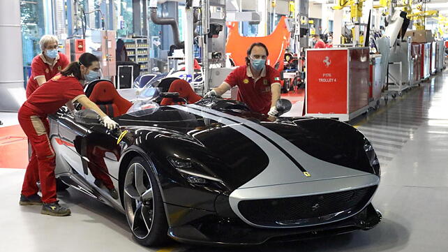 Ferrari regains production at full capacity in Maranello