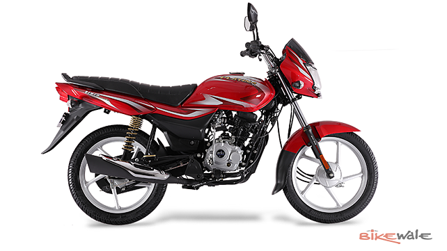 Bajaj Platina 100 Left Side View