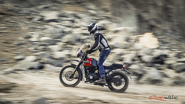 Royal Enfield Himalayan Action