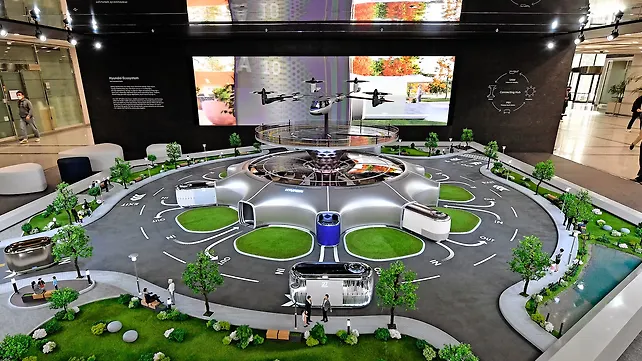 Hyundai shows Smart Mobility Ecosystem in miniature form Hyundai shows Smart Mobility Ecosystem in miniature form