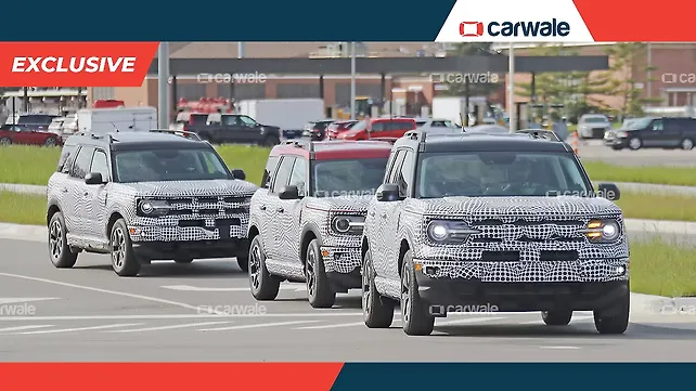 Ford Bronco four-door and sport spied testing Ford Bronco four-door and sport spied testing