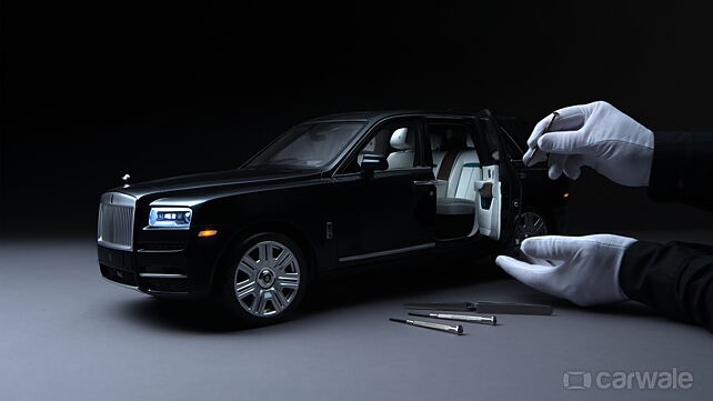 Rolls-Royce reveals 1:8 scale model of the Cullinan