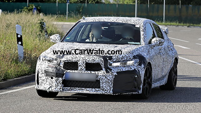 New Honda Civic Type R spotted testing for the first time