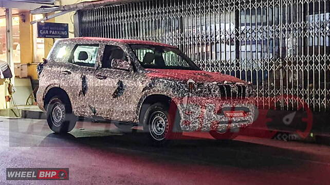 New-gen Mahindra Scorpio spied testing