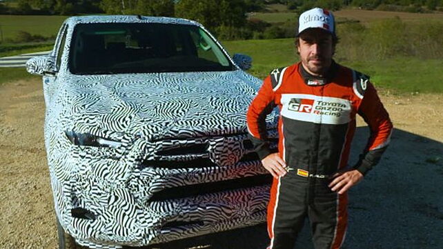 2021 Toyota Hilux previewed by Fernando Alonso