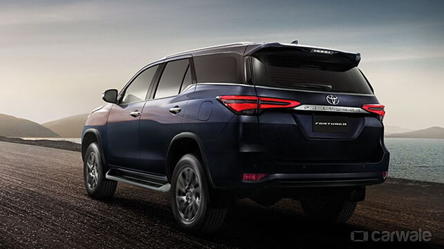 India-bound Toyota Fortuner facelift - Now in pictures