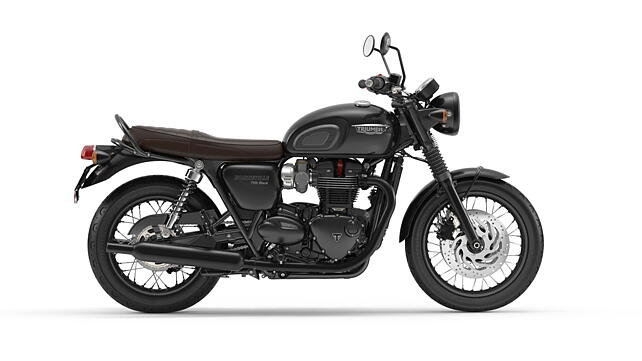 Triumph Bonneville T120 Black Left Side View