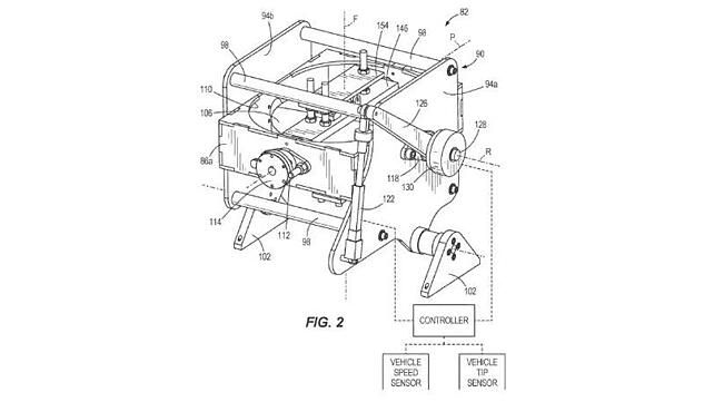 Harley-Davidson Road King patent