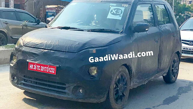 Maruti Suzuki Wagon R Electric spotted testing as lockdown eases