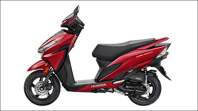 Honda Grazia Left Side