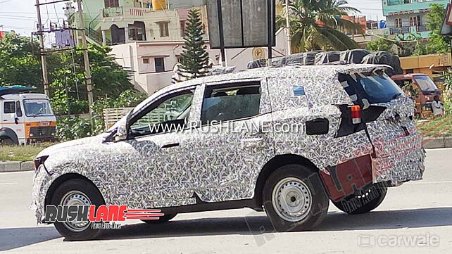 New Mahindra XUV500 spotted yet again ahead of launch