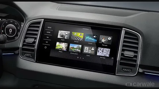 Skoda Karoq, Superb and Kodiaq to get new-gen infotainment system Skoda Karoq, Superb and Kodiaq to get new-gen infotainment system