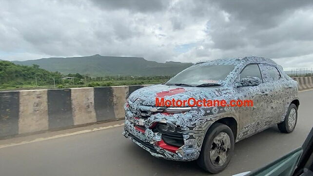 Renault Kiger compact SUV spotted yet again ahead of India launch
