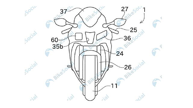 Kawasaki Ninja H2 SX Front view