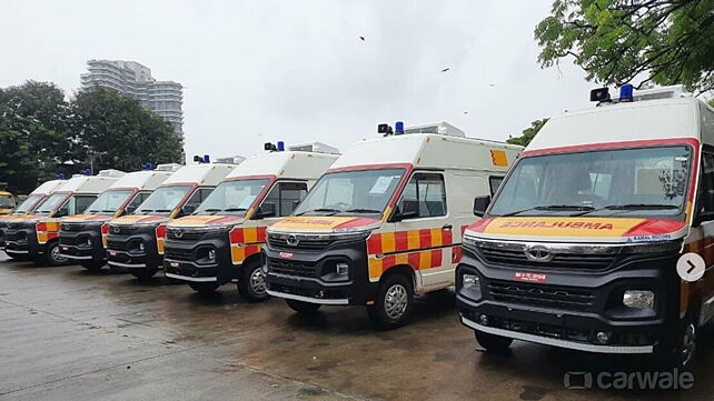 Coronavirus pandemic: Tata Motors provides 20 Winger ambulances to BMC