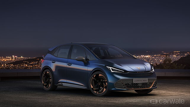 Cupra El-Born is an electric hot hatch from Volkswagen Group