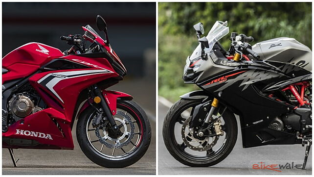 2020 Honda CBR400R vs TVS Apache RR 310 BS6: Spec Comparison 