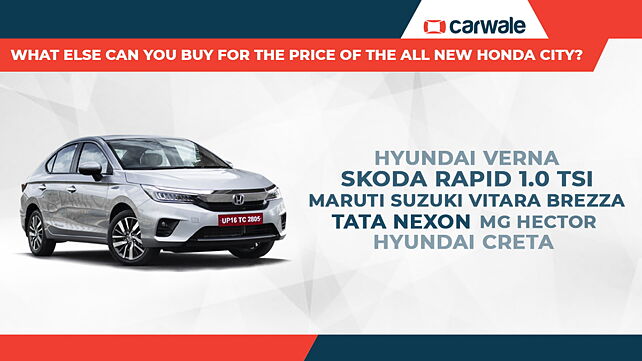 All New Honda City launched: What else can you buy?