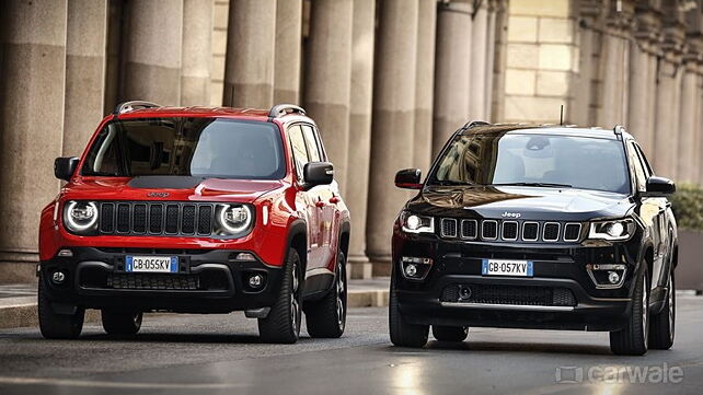 Jeep Compass 4xe and Renegade 4xe plug-in hybrid unveiled in Europe
