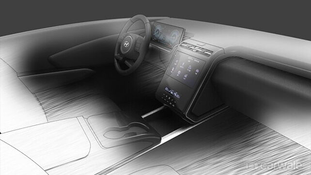 New-gen Hyundai Tucson interior sketch surfaces online