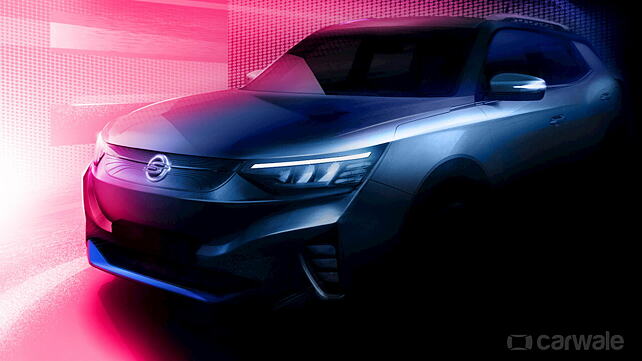 Ssangyong E100 electric SUV teased ahead of global launch
