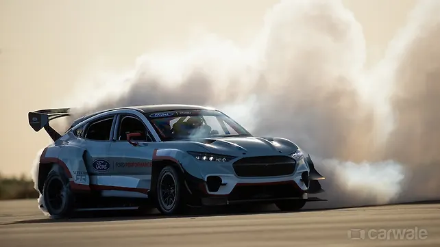 One-off Ford Mustang Mach-E 1400 has seven electric motors and can drift One-off Ford Mustang Mach-E 1400 has seven electric motors and can drift