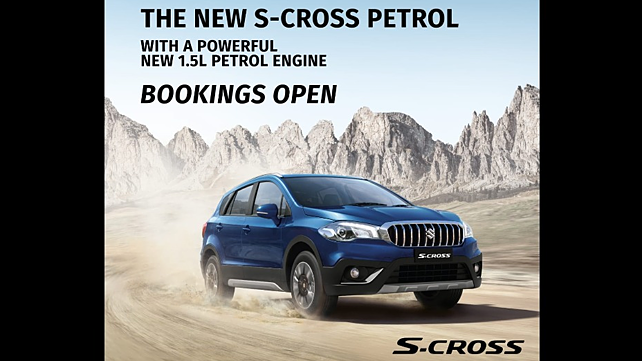 Maruti Suzuki S-Cross petrol bookings open; India launch on August 5