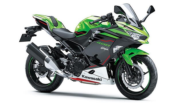 Kawasaki Ninja 400 Front Right Three-Quarter Kawasaki Ninja 400 Front Right Three-Quarter