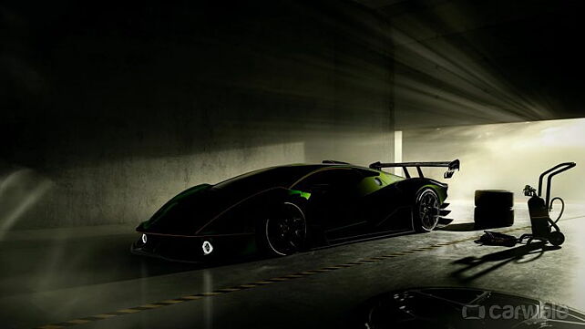 Lamborghini SCV12 teased ahead of debut